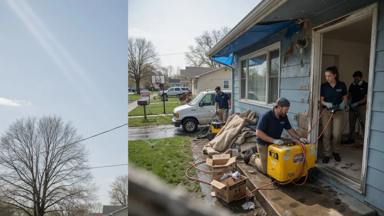 Basement Flood Cleanup in Twin Lakes, WI near me